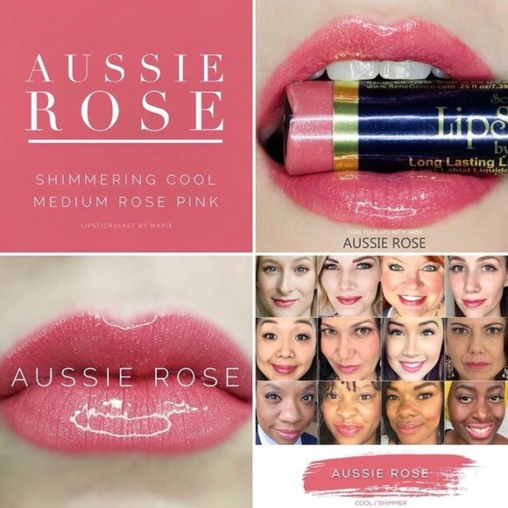 Aussie rose and glossy gloss combo